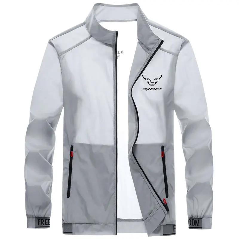 MensDYNAFITLightweightElasticIceSilkClothingSunProtection