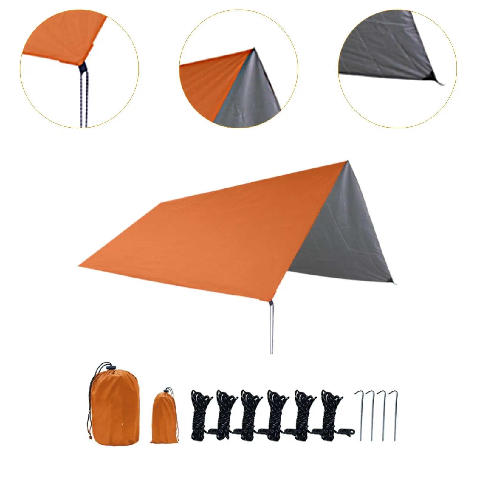 Camping Tarp Camping Gear Must Haves Compact Ultralight Sun Shelter for Outdoor Camping Tarp Camping Gear Must Haves Compact Ultralight Sun Shelter for Outdoor