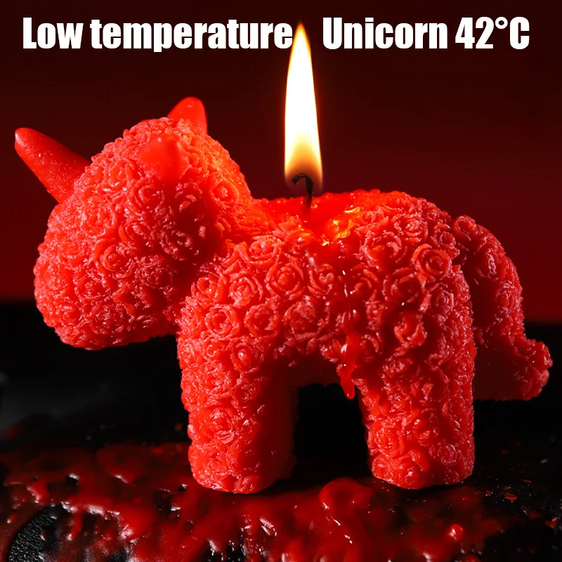 &ldquo;Sm Erotic Product Cat Claw Rose Low-Temperature Candle. Foreplay Prop for Couples. Alternative Passion Training. Wax Dripping.