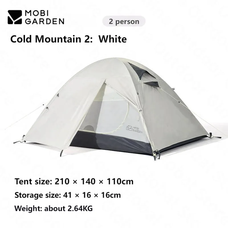 Mobiガーデン-アルミニウムブラケット付き防水キャンプテント