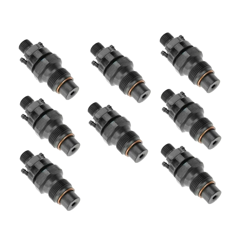 8-Piece Remanufactured Diesel Fuel Injector Set – 0430211097 For 1995 GM Chevy C3500 6.5L/6.2L