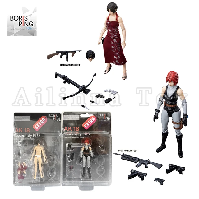 Boris Ping Toys AK18 Series 1/18 Action Figure Wave 2 Agent Wang