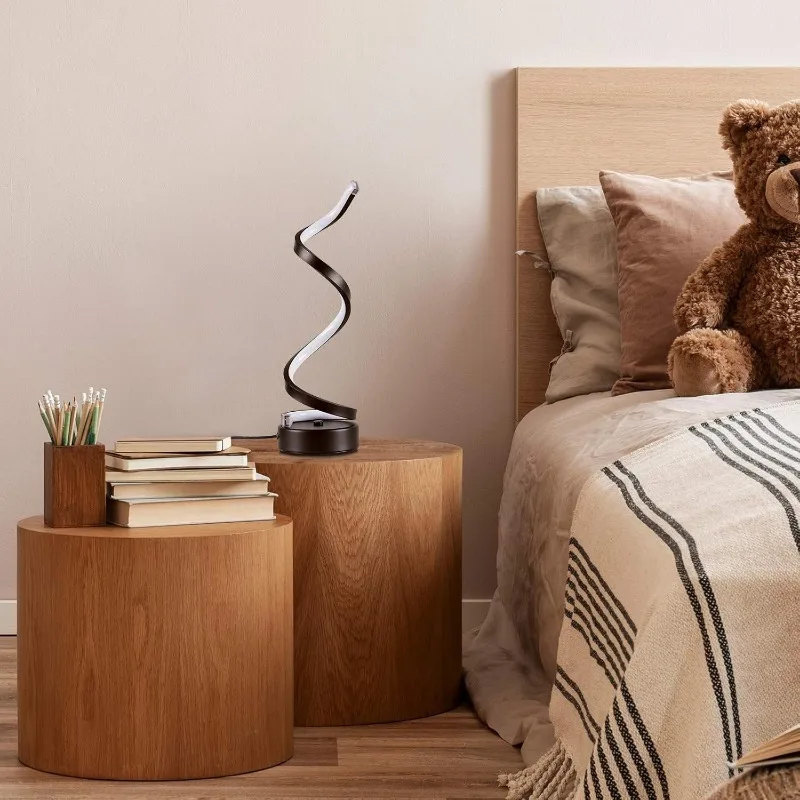 Modern Spiral LED Table Lamp 5