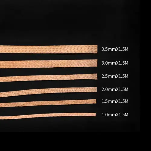 Desoldering Braid Welding Solder Remover Wick 1.5M Width 1 1.5 2 2.5 3 3.5 4 mm Wire Lead Cord Flux BGA Repair Tool - Image 2