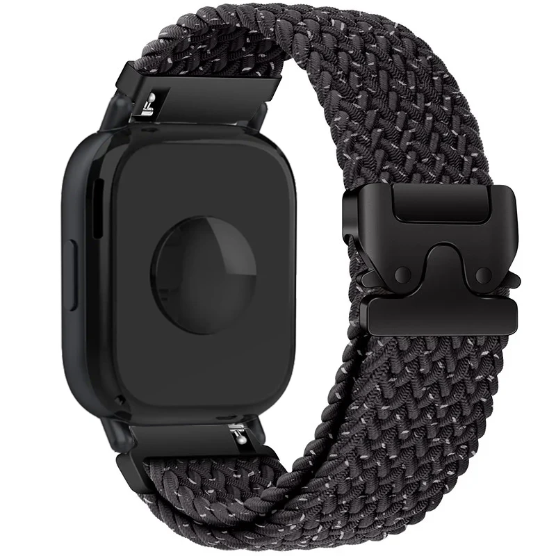 Nylon Braided Loop Strap with Parachute Buckle Bracelet Band - Versatile Accessory