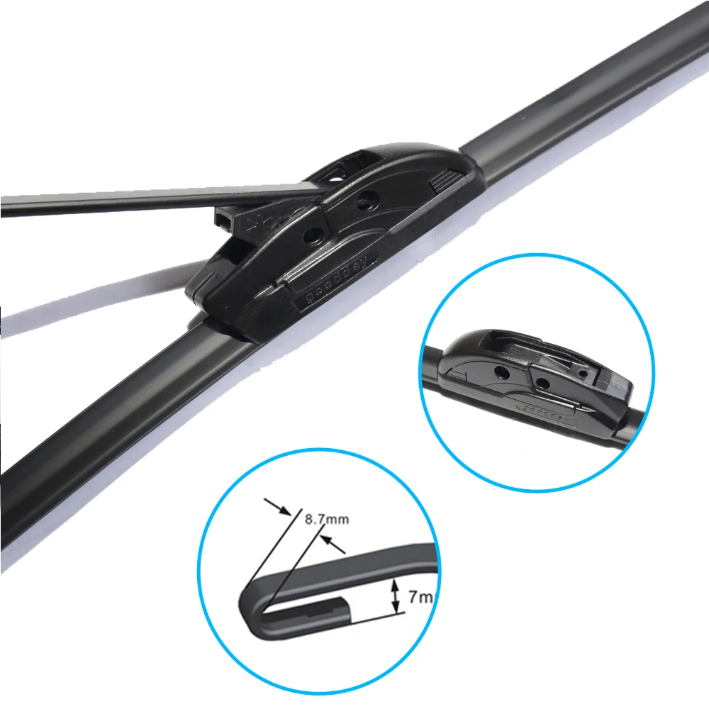 For Toyota Prius C 2011~2020 NHP10 Windscreen Windshield Wipers Car Accessories 2012 2013 2014 2015 2016 2017 Car Wiper Blade