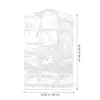 60x90cm Clothes Dust Cover Clear Plastic Garment Bags Disposable Dustproof Storage Bags for Home Shop Outdoor 4
