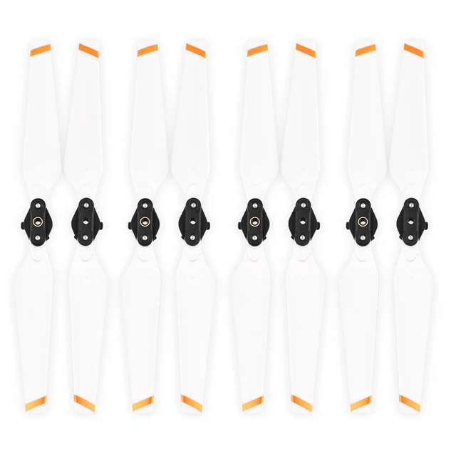 8pcs Propeller for DJI Mavic Pro Drone Quick Release Props Folding Blade 8330 Spare Parts Replacement Accessory Wing Fans CW CCW - White