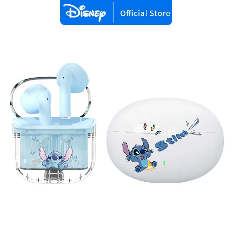 Auricolari Originali Disney Lilo & Stitch Angel Hifi Sound Hd Call Wireless Bluetooth Headset Smart Touch Bassa Latenza Lunga Durata