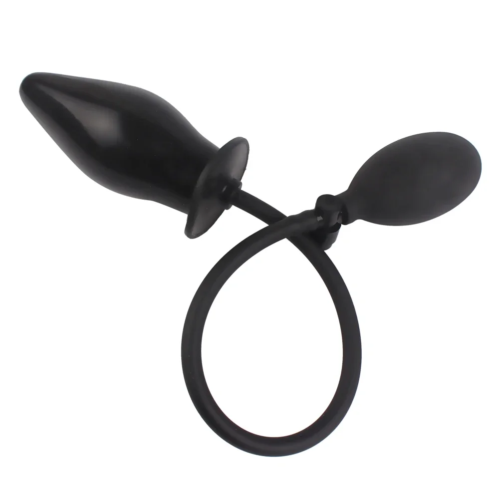 Inflatable Anal Plug for Women Men Gay Couples Vaginal Dilator Butt Expander Sex Toy Bondage Set for Erotic Exploration
