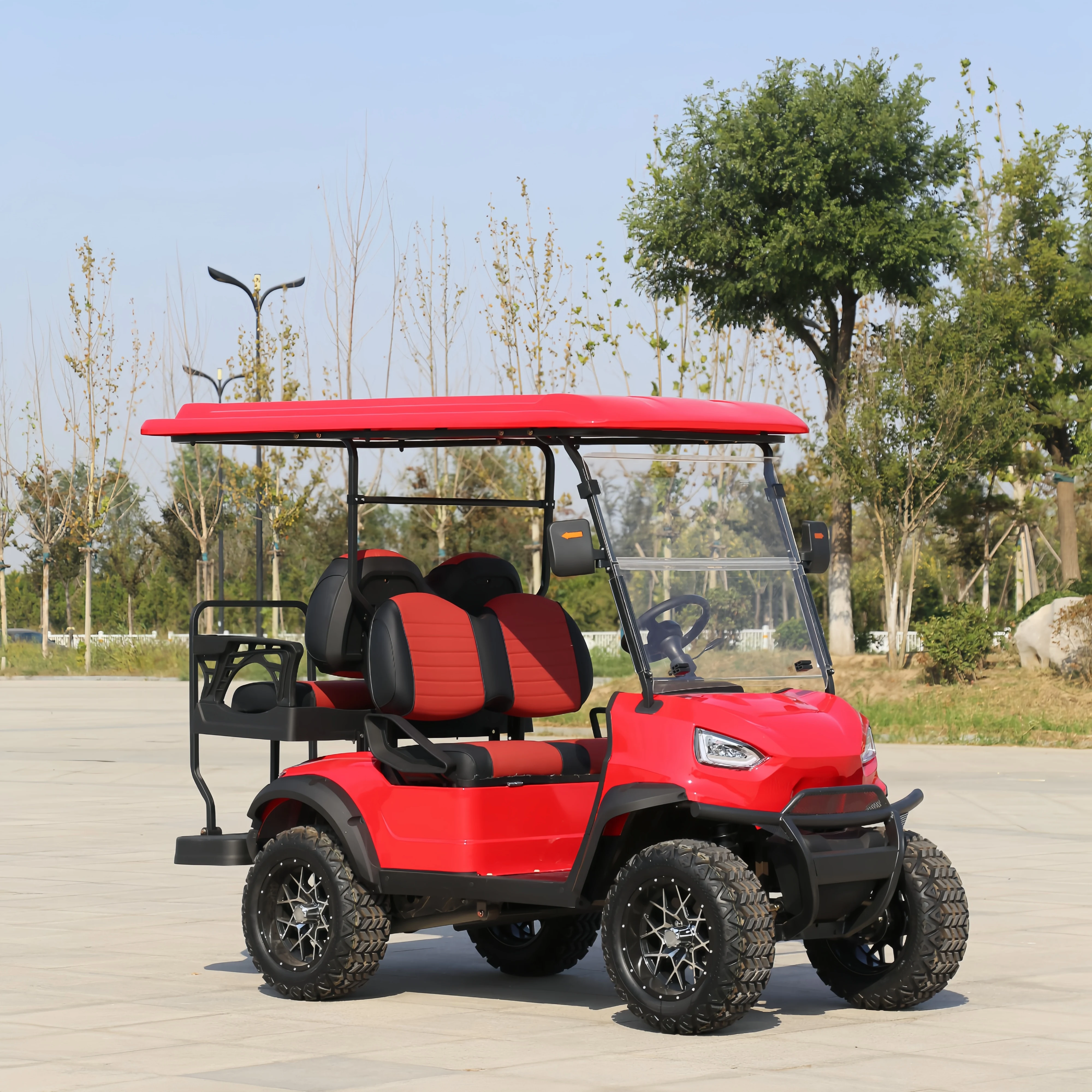 New Designed 2 4 6 Seaters Electric Golf Buggy Off-road Electric Golf Cart