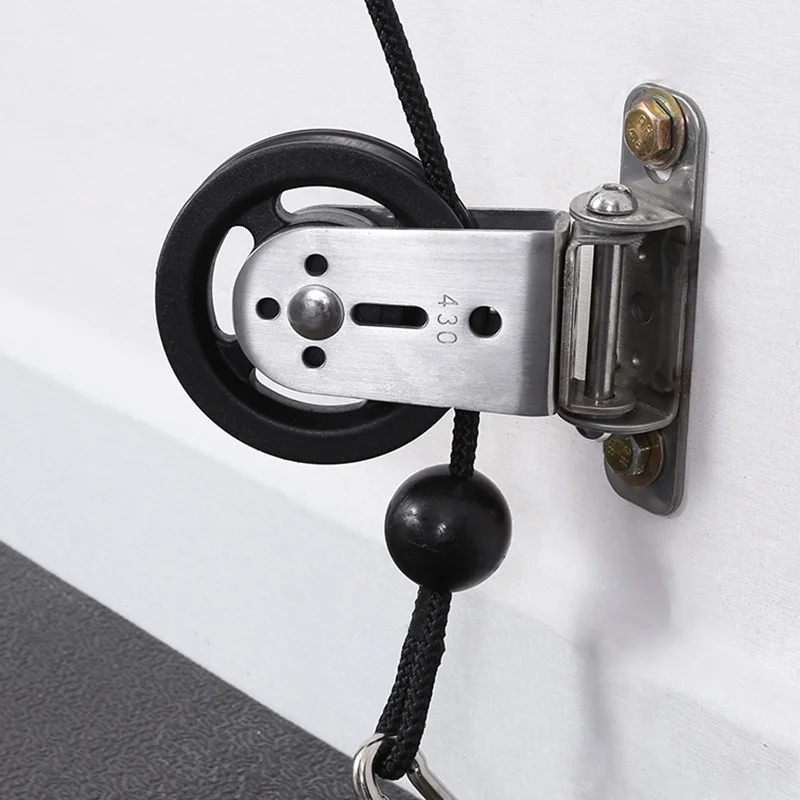 

Настенное вращающееся устройство для тренажерного зала и дома, подъемная кабельная система для самостоятельной сборки, бесшумное Поворотное Колесо подшипника из нержавеющей стали