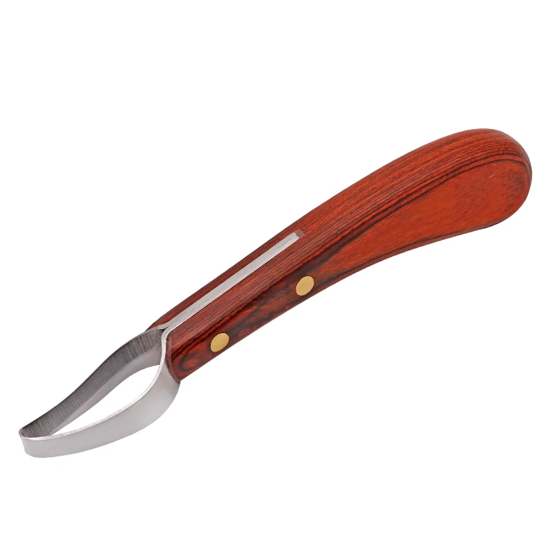 Couteau à Boucle Double Tranchant Pour Parage De Sabot – Equine Care – Boîte Ouverte
