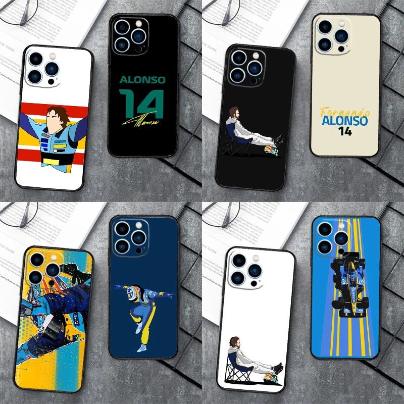Fernando Alonso Inspired Phone Case - Sleek and Durable Design