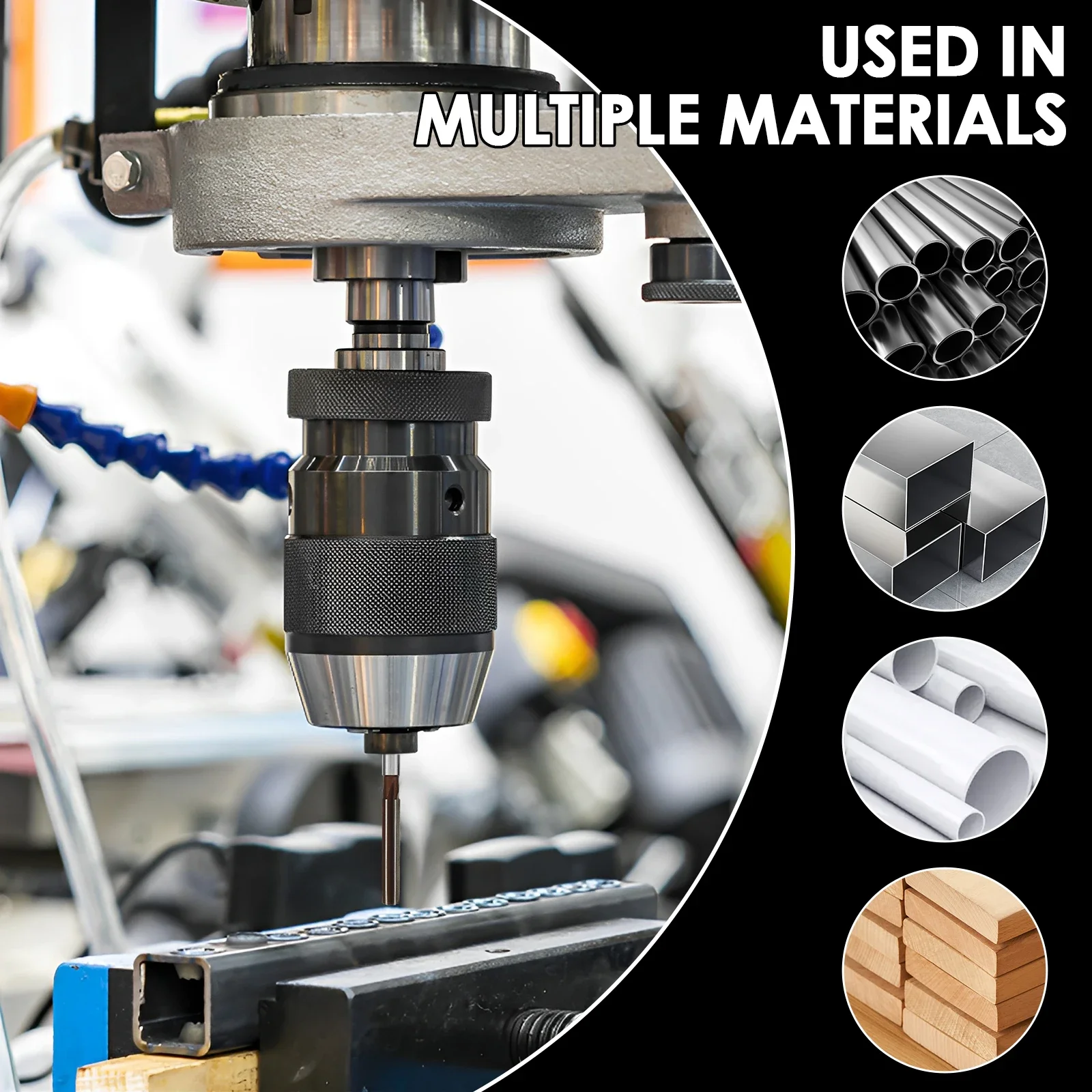 11Pcs Hand Reamer Set Alloy Steel Reamer Tool H8 Accuracy Straight Shank Milling Cutter Tool Hand Milling Cutter Tool Reusable