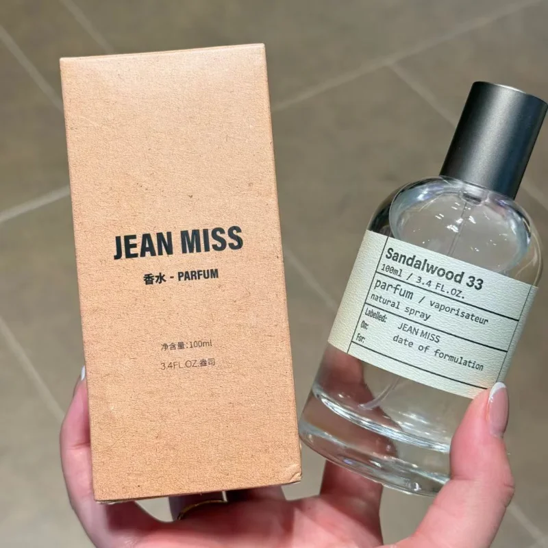 Sandalwood Fresh Fragrance Eau De Toilette Classic Fruity Notes Women Man Parfum Bergamot Body Spray 100ml Unisex Perfume 4
