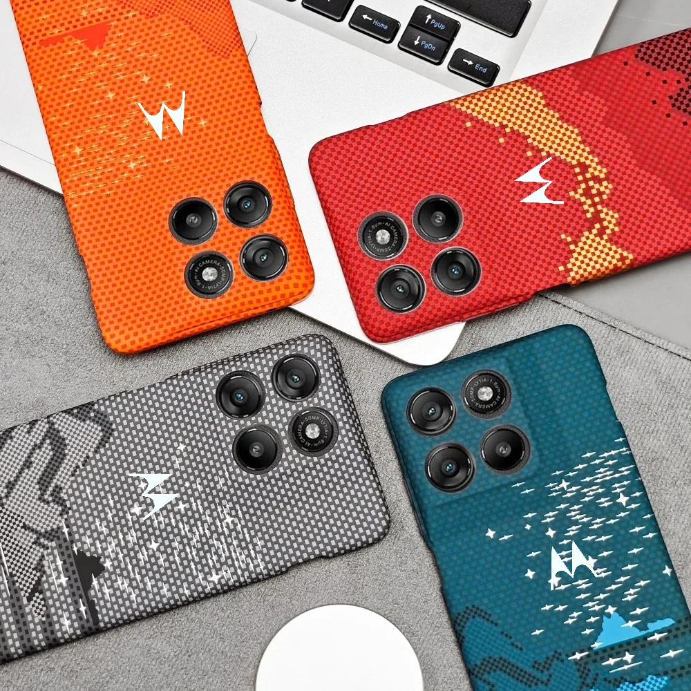 Carbon Fiber Texture Magnetic Shockproof Case with Magsafe