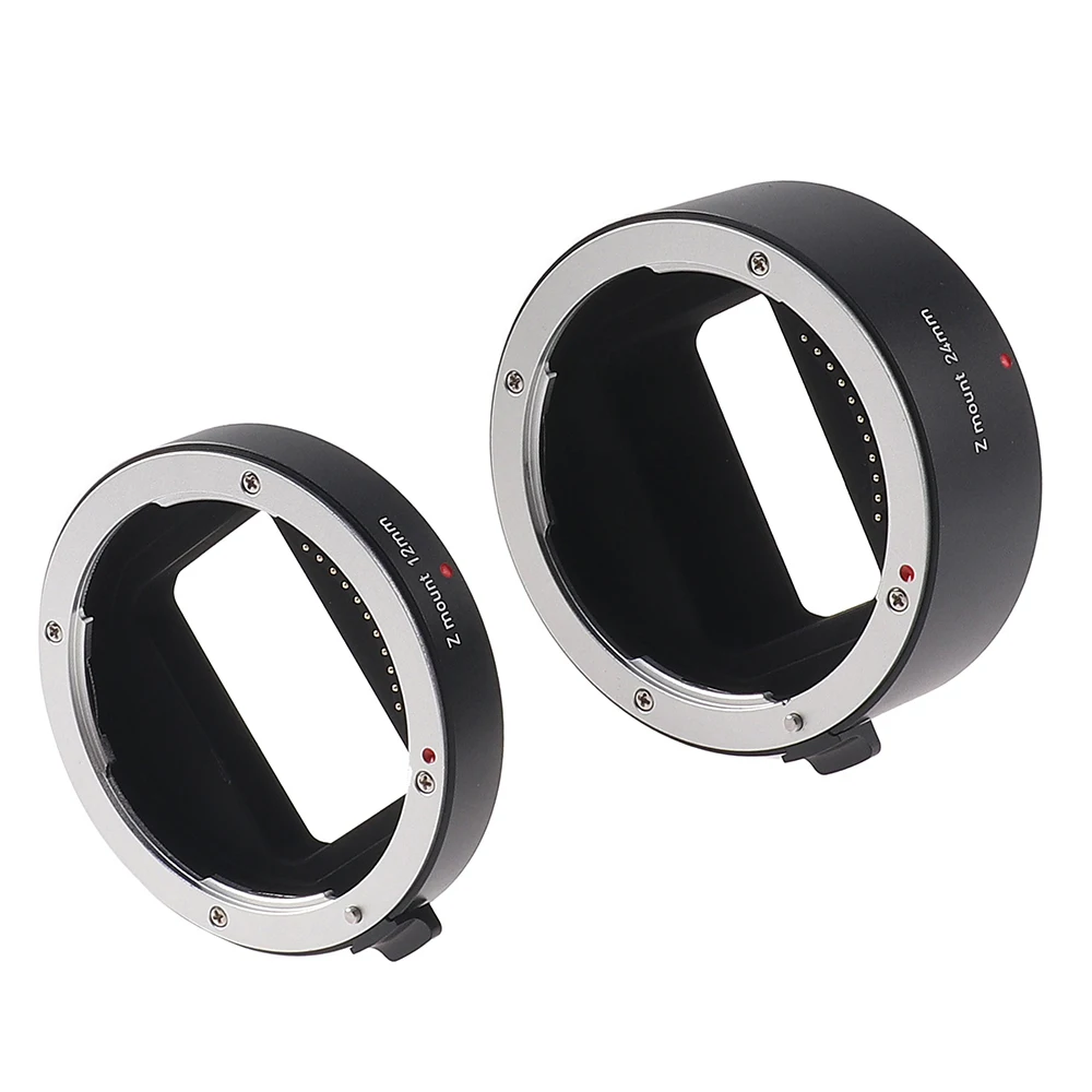 Kit Tubo Di Prolunga Fotga Nikon Z-Mount Af Auto Focus Macro Extension Tube (12Mm + 24Mm) Regola Per Nikon Z Mount Camera Z6 Z7 Z50