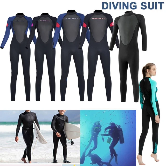 3mm Neoprene Wetsuit Scuba Diving Suit Unisex Hooded Wet Suit for Surfing  Snorkeling - XXL 