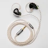 Sound Rhyme SR5 In-Ear HiFi Earphones 10-Unit Fever Subwoofer Hifi Coil Iron 0.78mm 2Pin 2.5+3.5+4.4mm Plug Music Headphones 4
