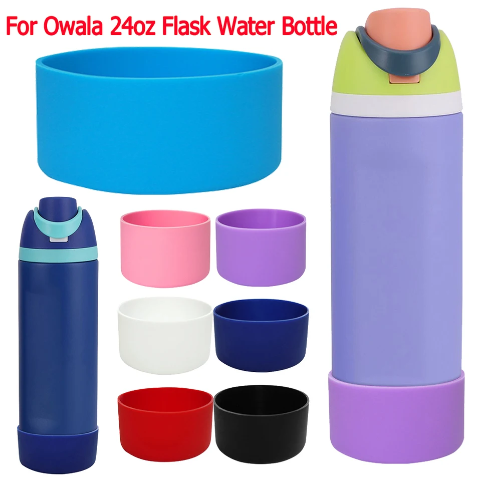 Housse de protection antidérapante en silicone pour tasse isolée de 40 oz, idéale pour la maison