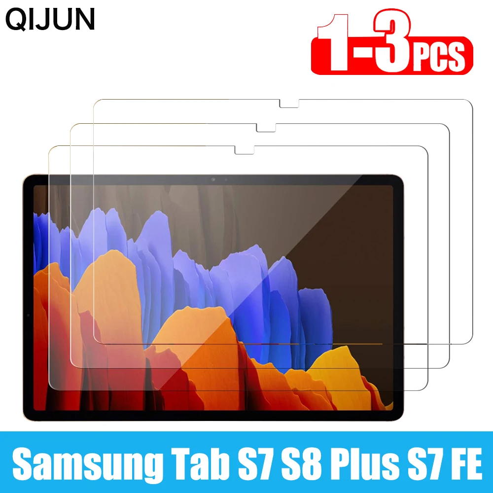 3Pcs 9H Screen Protector for Samsung Galaxy Tab S7 FE T730/T736 ...
