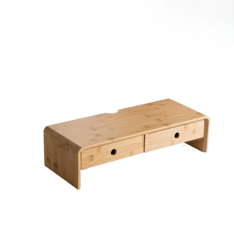 Supporto per monor in bambù personalizzato, rialzo per scrivania, organizer per scrivania, supporto per monor del computer - Cina Supporto per monor in legno, supporto per monor doppio in bambù