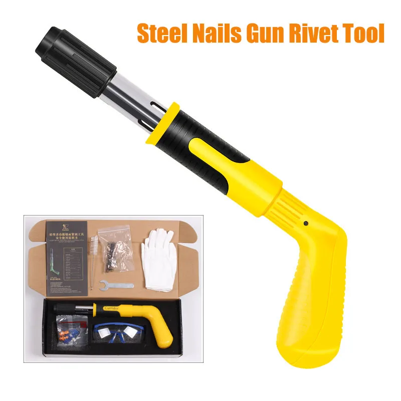 PowerToolsSteelNailsGunRivetToolBrickWallAnchorWireSlotting