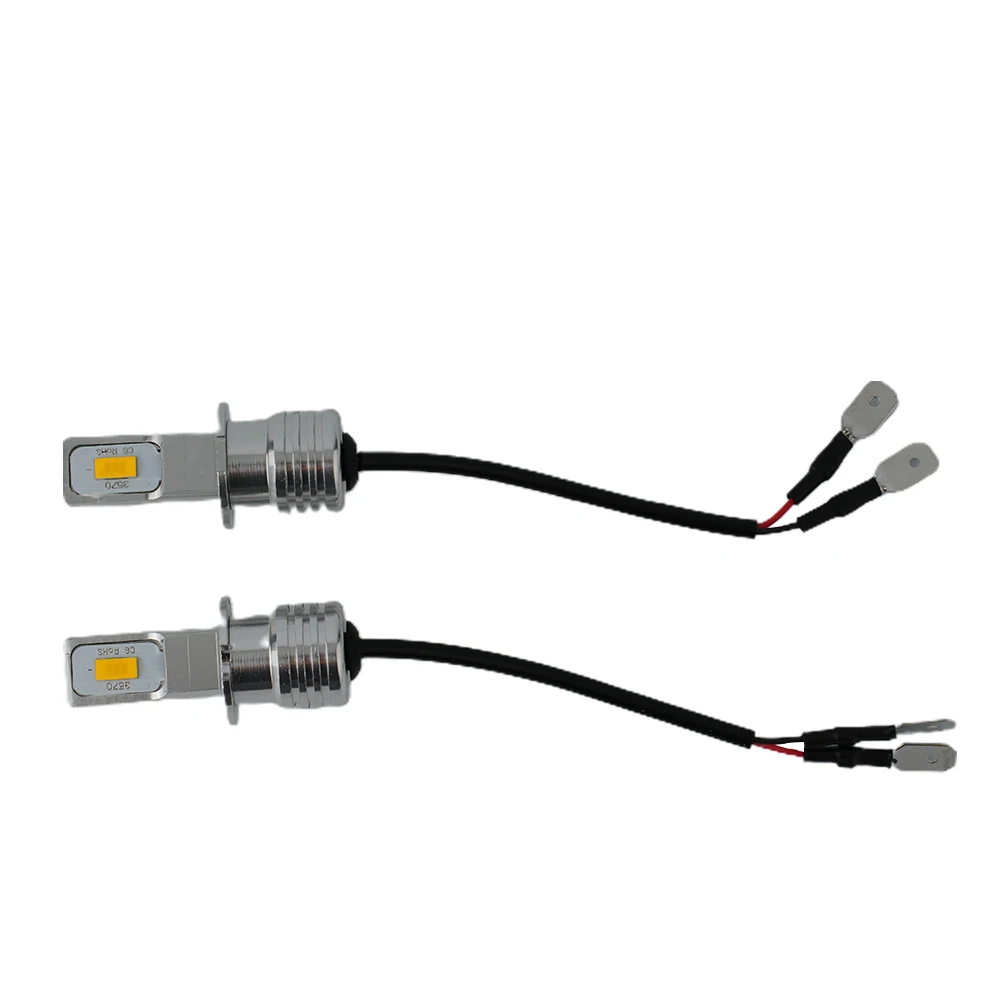 

Durable High Quality Useful Car Exterior LED Bulbs Fog Light Bulb 55W 3000K 6000LM CSP LED Daytime Running Light