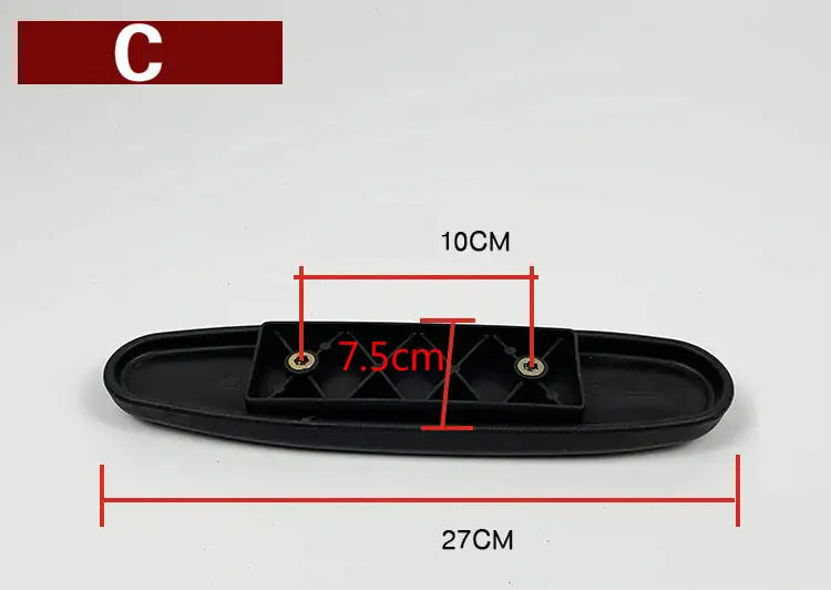 Gaming Chair Armrest Pads Chair Armrest Surface Pad Computer Office Chair Handle Bracket Plastic PU Anchor Furniture Accessory - Image 12