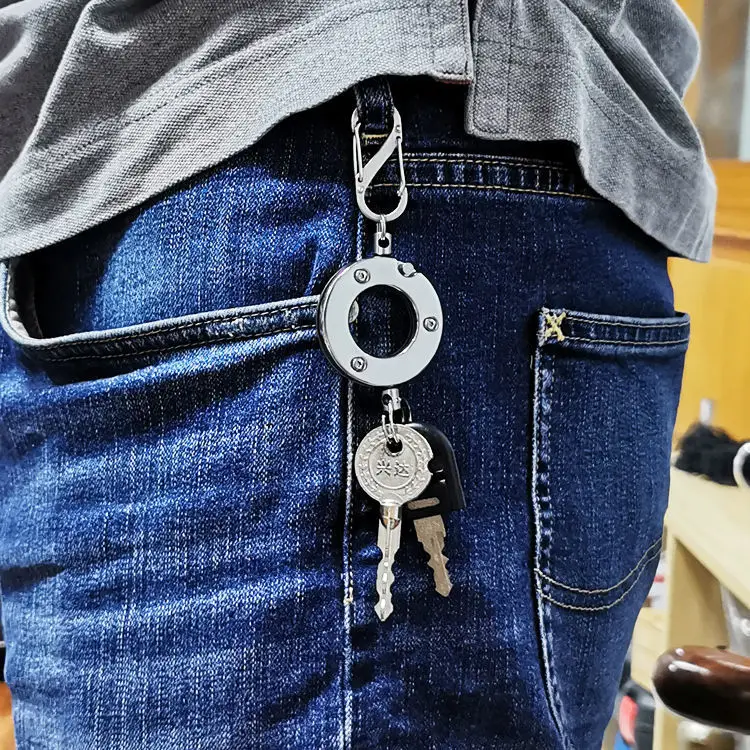Stainless Steel Keychain Knife Multi-function Micro-blade Mini Hanging Buckle Outdoor EDC Portable Gadget Unpacking Knife 5