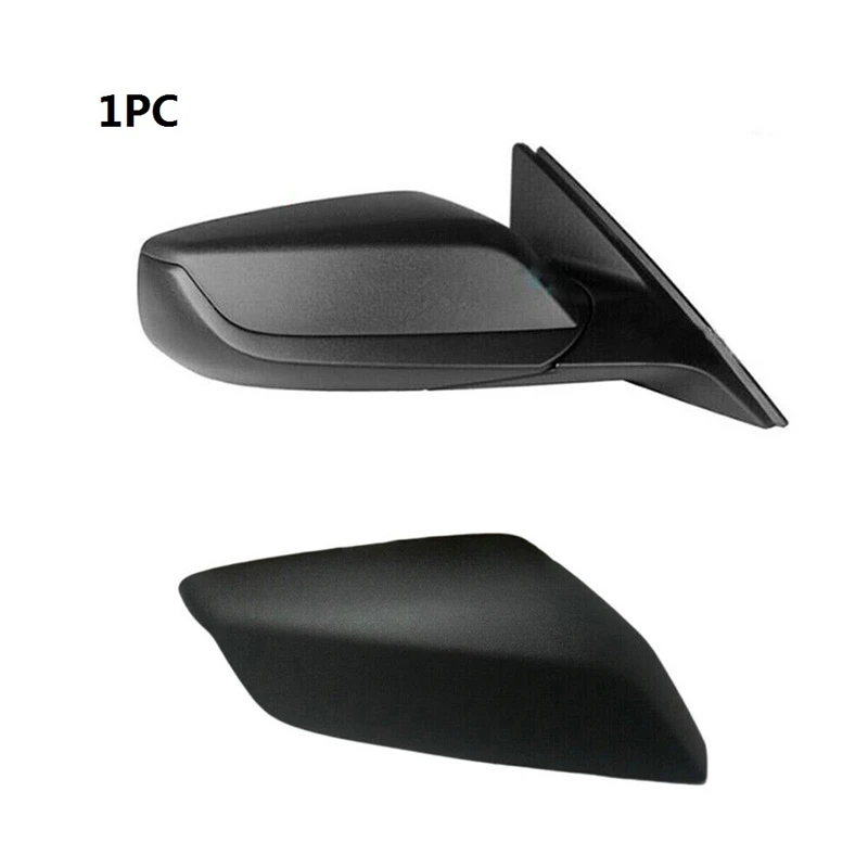 Rearview Mirror Cover Cap Black Replacement Left Right 84026841