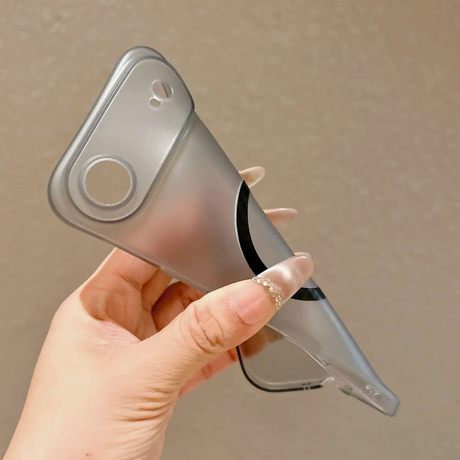Ultra Thin Matte Clear Magnetic Shockproof Frosted TPU Soft Cover