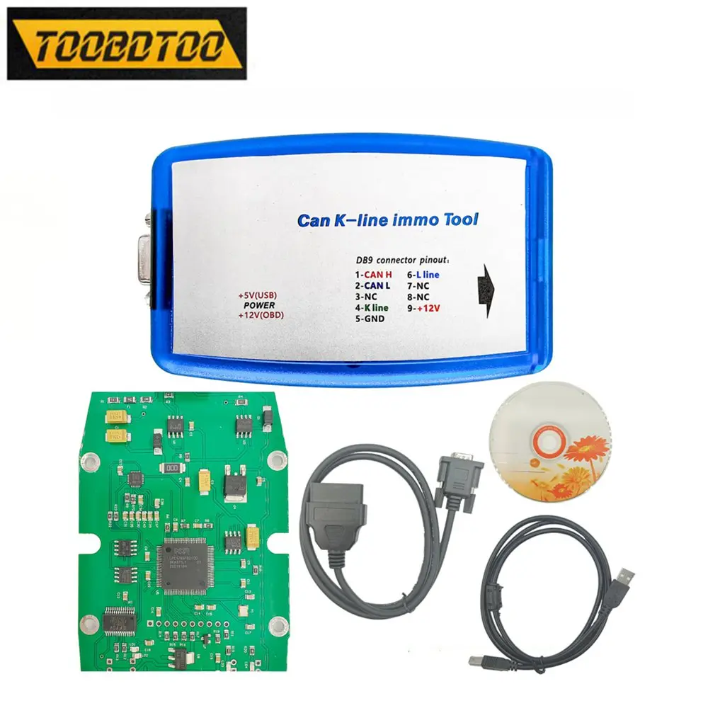 Per Renault Can/K-Line Ecu Tool Obd2 Programmer Tool Leggi/Scrivi Eeprom Per Renault Can-Line Immo Tool V4.04 Fit