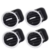Black/Chrome A/C Air Vent Cover Outlet Grille Fits For Opel ADAM CORSA D MK3 Vauxhall 13417363 2201099 1