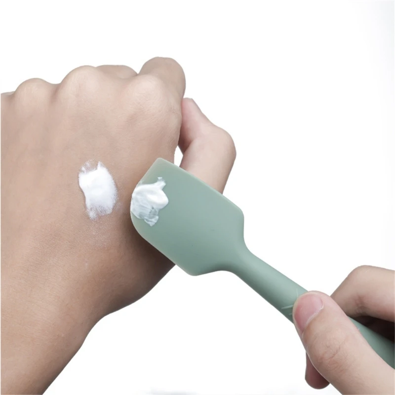 Upgraded Baby Diaper Cream Brush Applicator Soft Silicone with Suction Base Baby Butt Paste Spatula for Babies Newborn