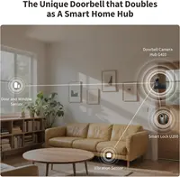 Smart Doorbell Camera with Chime, 2K Video, HomeKit Secure, Matter Hub, Wireless/Wired, Works with Alexa and Google - Image 5