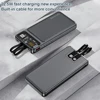 5000mAh Mini Power Bank for iPhone Xiaomi Samsung Huawei Powerbank Portable Fast Charger Digital Display External Battery Pack 2