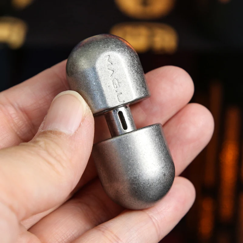 Magnetic Fidget Slider - Metal Push-Pull Sensory Toy for Stress and Anxiety Relief