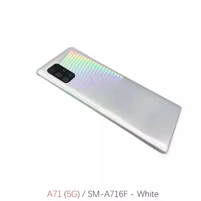 플라잉 폰 뒷면 커버: 삼성 A71 5G A7160에 대한 최고의 교체 - 품질, 완벽한 맞춤 새 하우징 뒷면 스크린 커버 케이스 후면