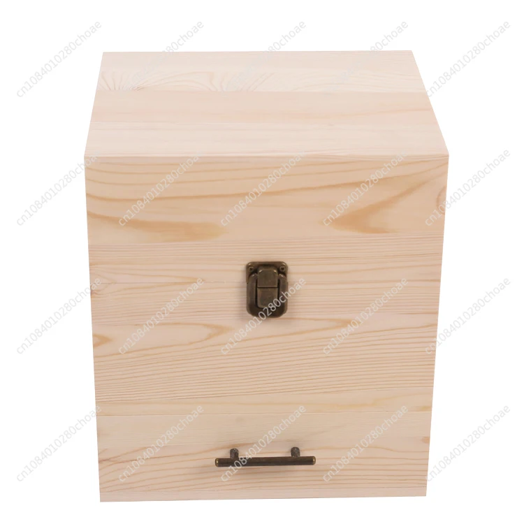 59 Grid Level 3 Space Savings Wooden Storage Boxes Case Essential Oil Storage Ca