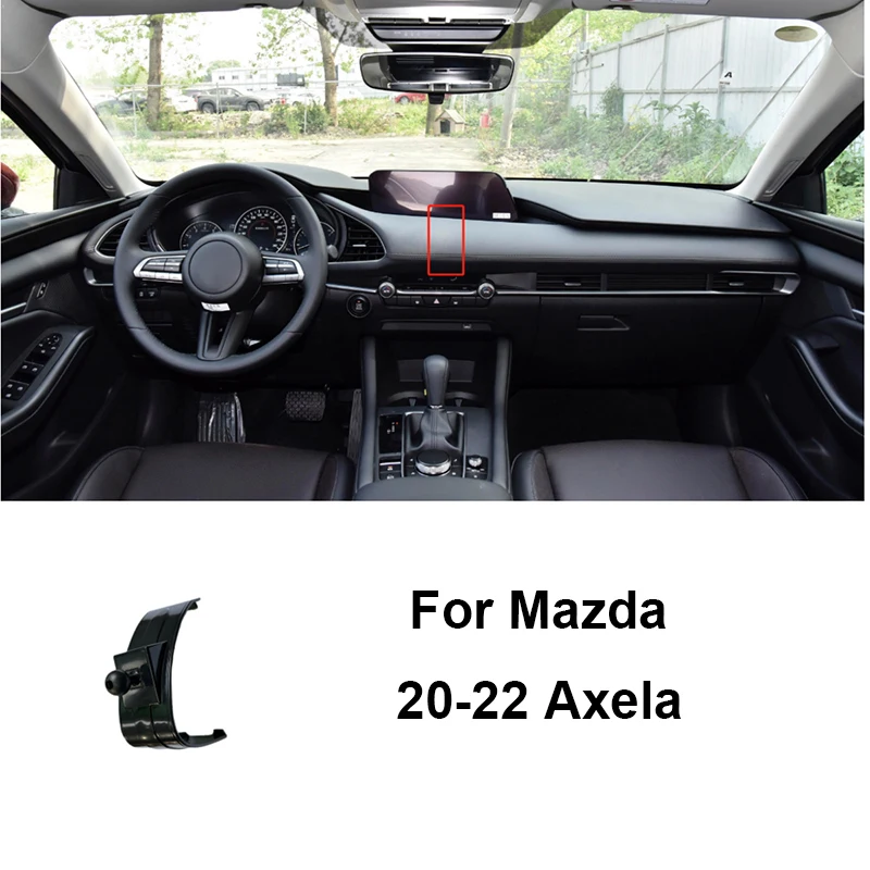 Mazda 3 6 RuiYi CX-4 CX-5 CX-8 Atenza Axela CX30 CX50 2004-2023 자동차 전용 전화 홀더 브래킷 마운트 특수베이스