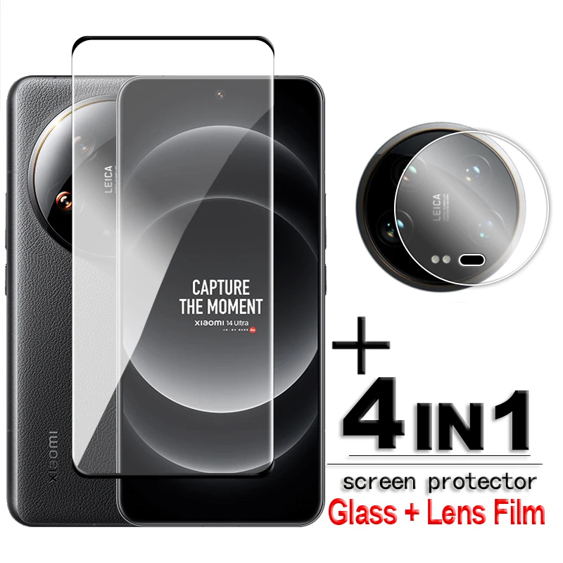Per Xiaomi 14 Ultra 5G Glass Full Cover 3D Proteggi Schermo Curvo Xiaomi 13 14 Vetro Ultra Temperato Per Xiaomi 14 Ultra Film
