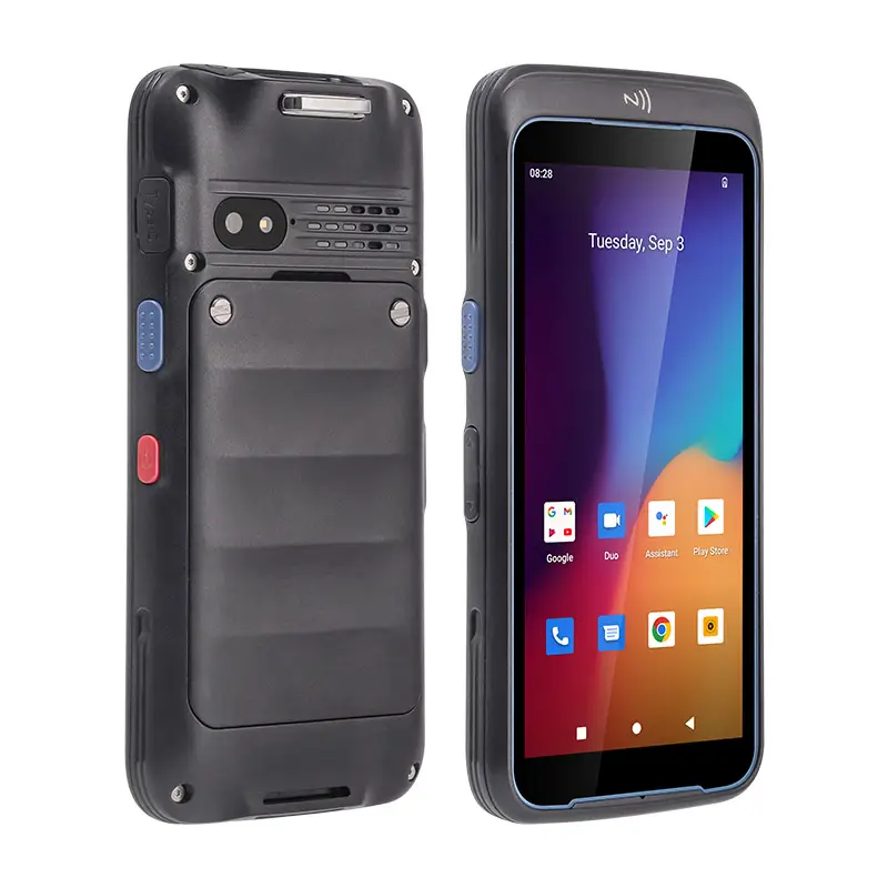 UNIWA V5N Rugged 4G Smartphone Front NFC 5.5" IPS Touch Screen 6GB 128GB 4000mAh 13MP Android Mobile Barcode Phone 2D Scanning - Image 2