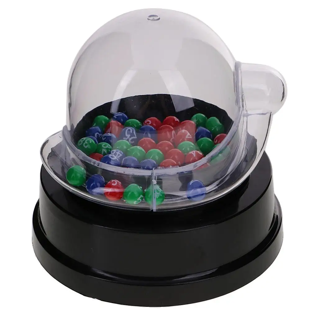 Mini Electric Lucky Number Picking Machine for Lottery Bingo Game Supplies