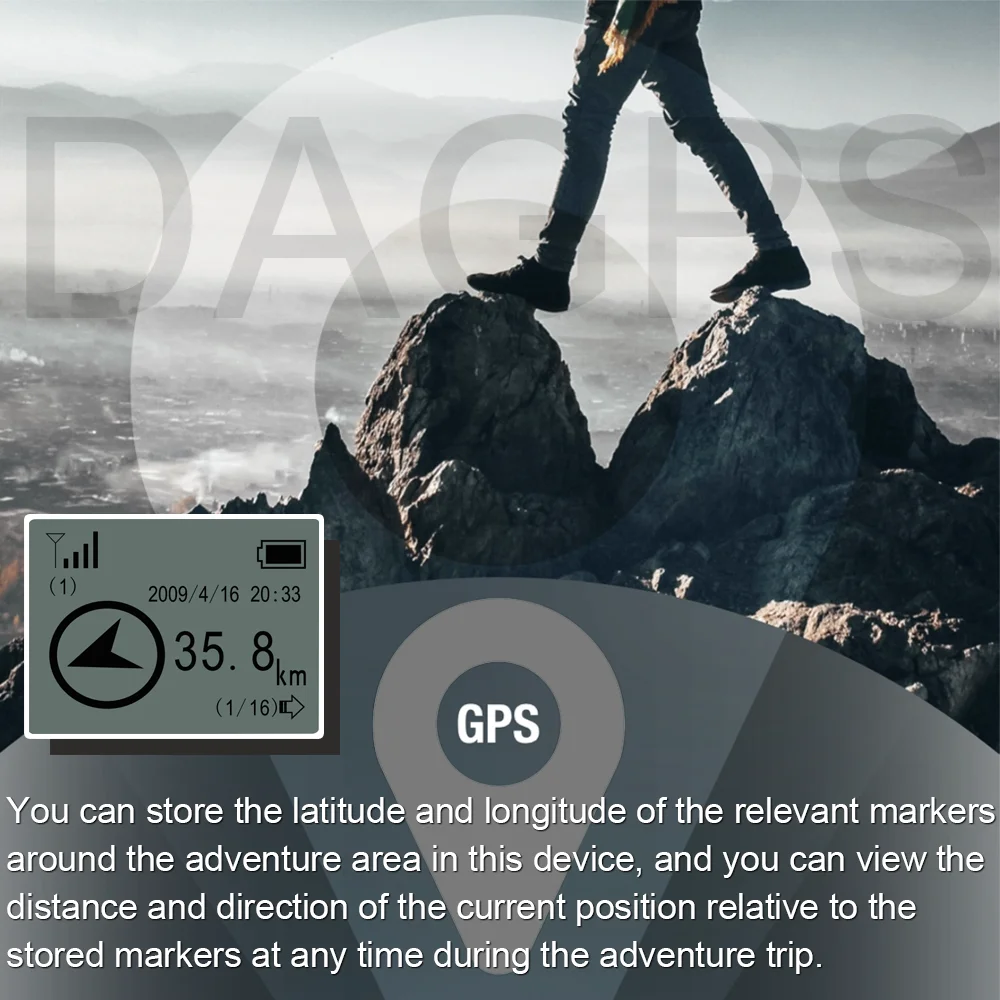 PG03 Mini GPS Tourist Navigator Handheld For Travel Hiking Satellite Car Gps Plotter Navigator In Forest 2