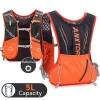 NEWBOLER-Lightweight Running Backpack Hydration Vest, Suitable for Bicycle Marathon Hiking, Ultra-light and Portable 5L 1