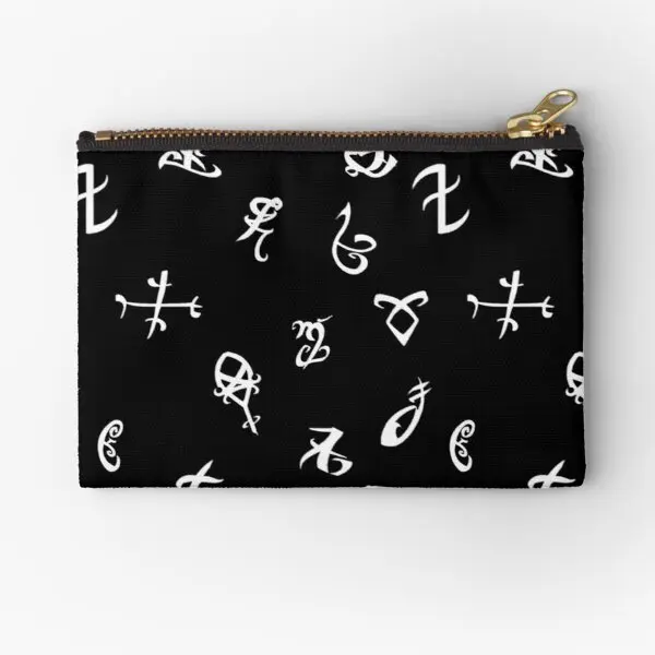 

Shadowhunters Runes B W, кармашки на молнии, маленькая упаковка, чистый ключ, монета для женщин и мужчин, сумка, кошелек для хранения, косметическое нижнее белье, трусики