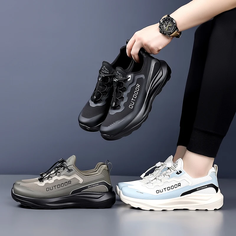 Breathable Mesh Trainers For Men Versatile Casual Walking Shoes_voghion.com