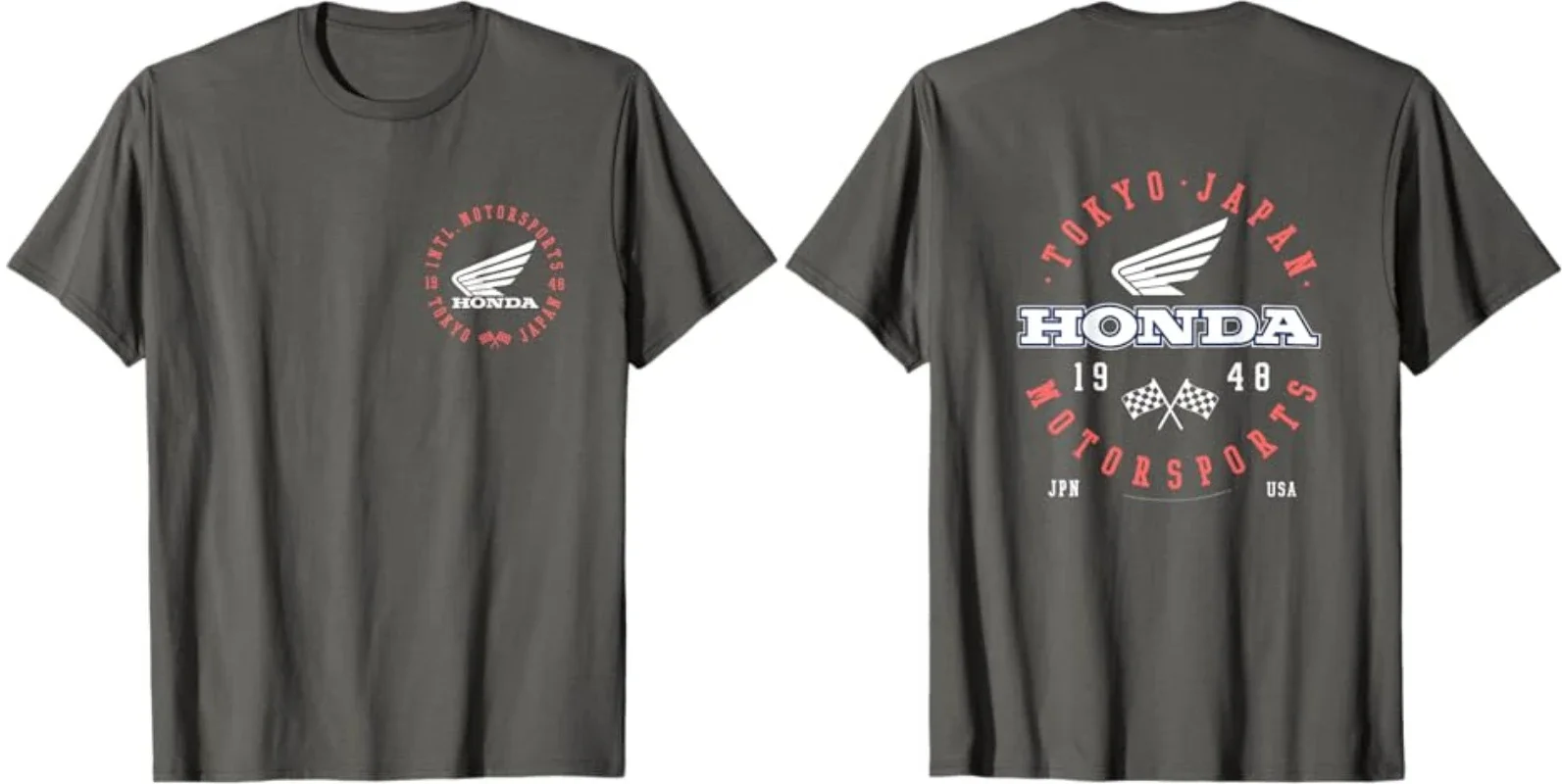혼다 2026 뉴 핫 여름 혼다 남성 및 여성 티셔츠 레이싱 오토바이 문화 셔츠 국제 모터스포츠 1948 빈티지